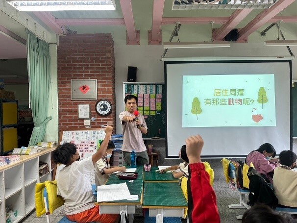 食農教育實務-育才國小推廣(四)友善農業和棲地破碎化 活動照片