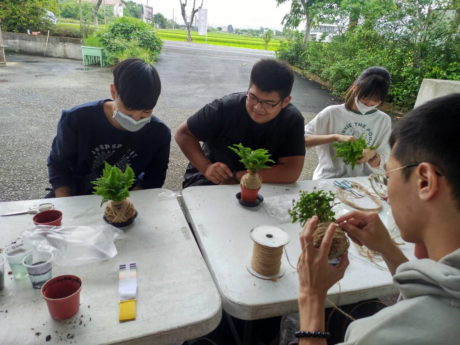 炭化稻殼體驗工作坊 活動照片