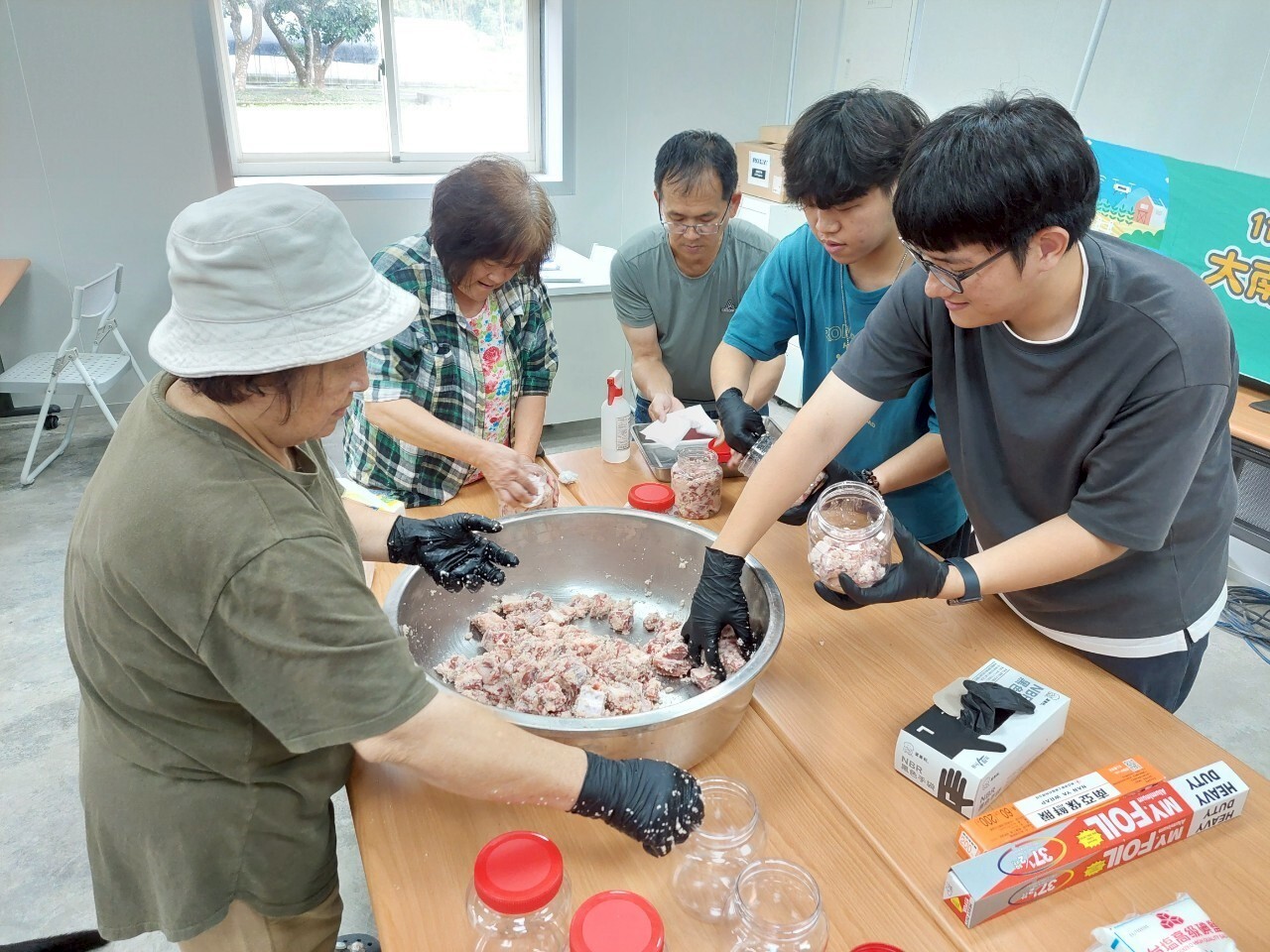 「部落經濟共享實踐」-泰雅小米醃肉製作 活動照片
