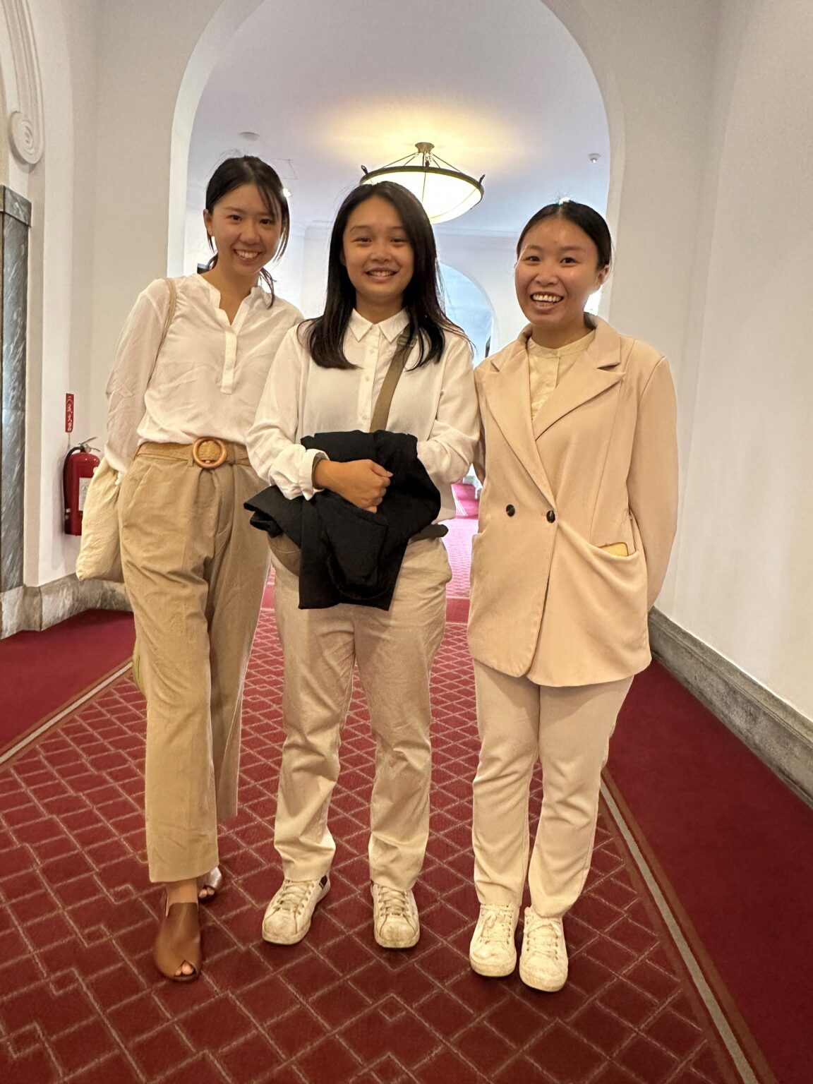 世界女孩日,受推薦與總統合影 活動照片