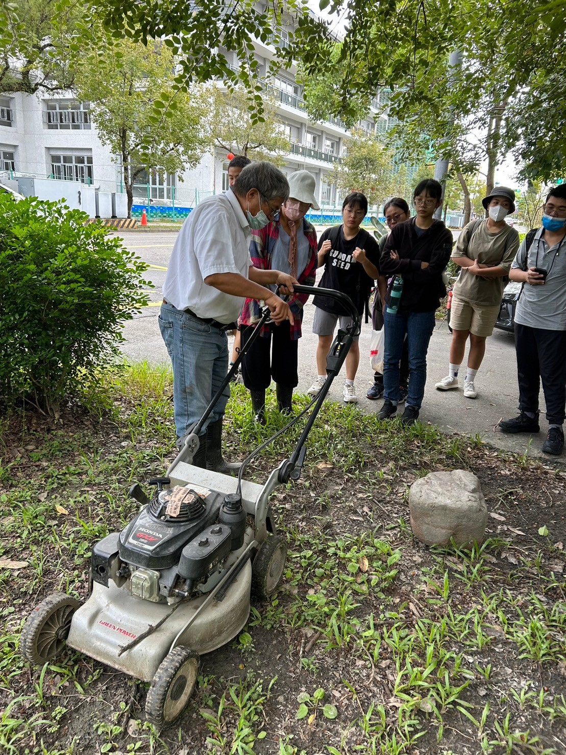 社區雨花園景觀維護服務學習 活動照片