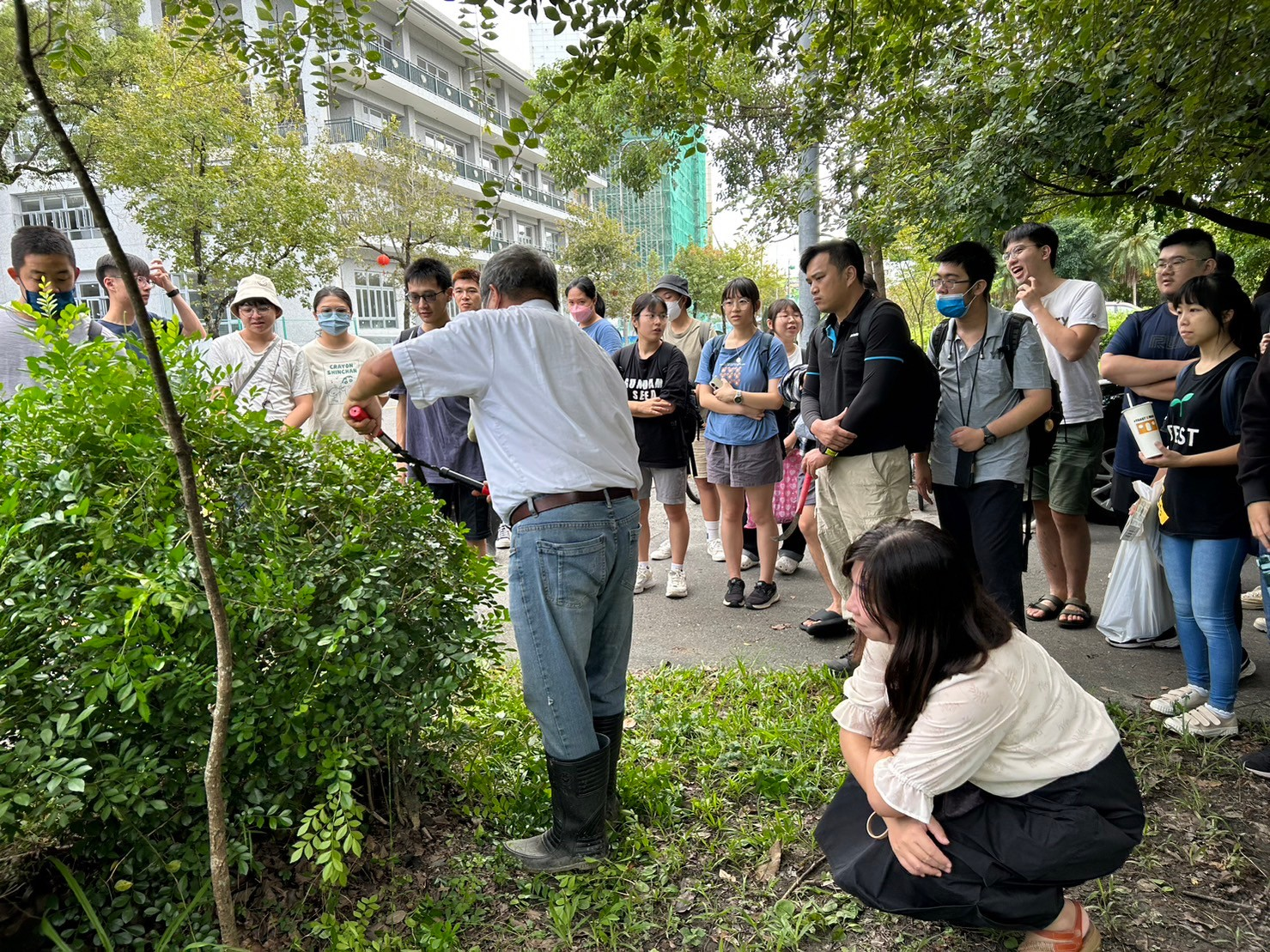 社區雨花園景觀維護服務學習 活動照片