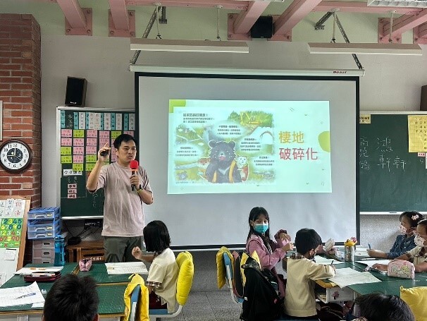 食農教育實務-育才國小推廣(四)友善農業和棲地破碎化 活動照片