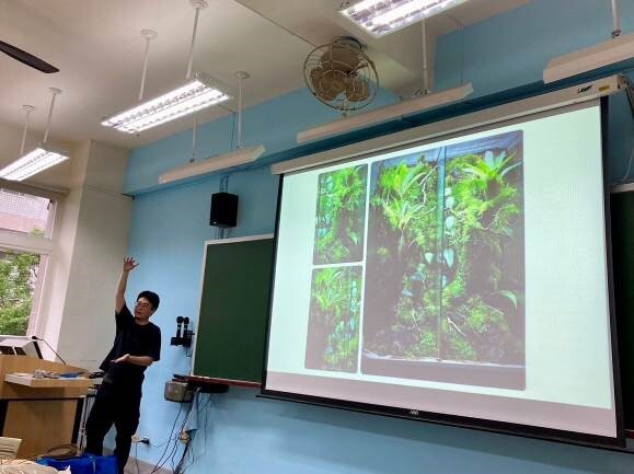 綠色營造與美學課程DIY微型景觀苔蘚生態瓶 活動照片