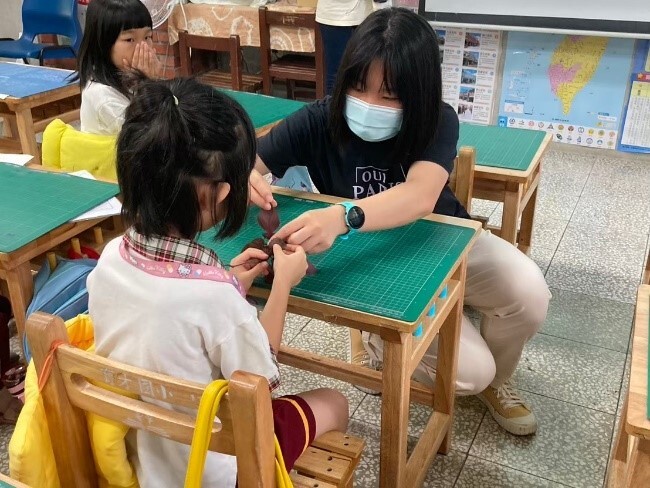 食農教育實務-育才國小推廣(三)五感體驗 活動照片