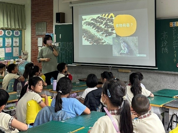 食農教育實務-育才國小推廣(四)友善農業和棲地破碎化 活動照片
