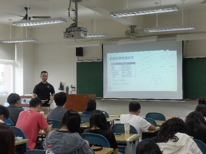 肌肥大對於健康實證科學與應用業師授課 活動照片