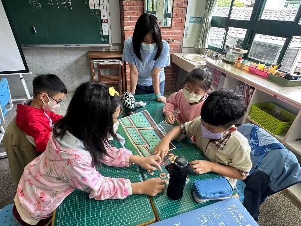 食農教育實務-育才國小推廣(四)友善農業和棲地破碎化 活動照片