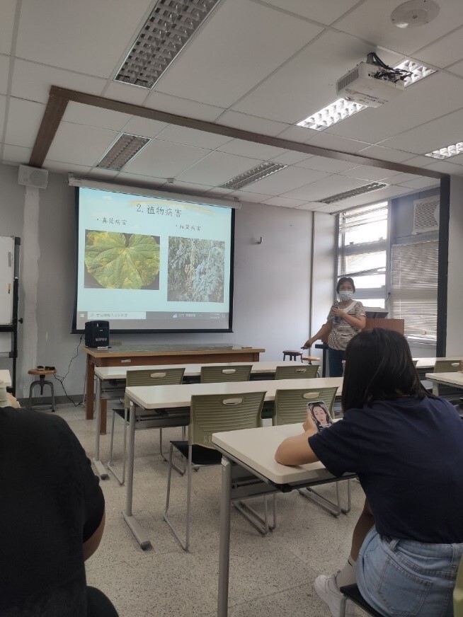 「植物栽培技術」專題演講-病蟲害綜合管理 活動照片