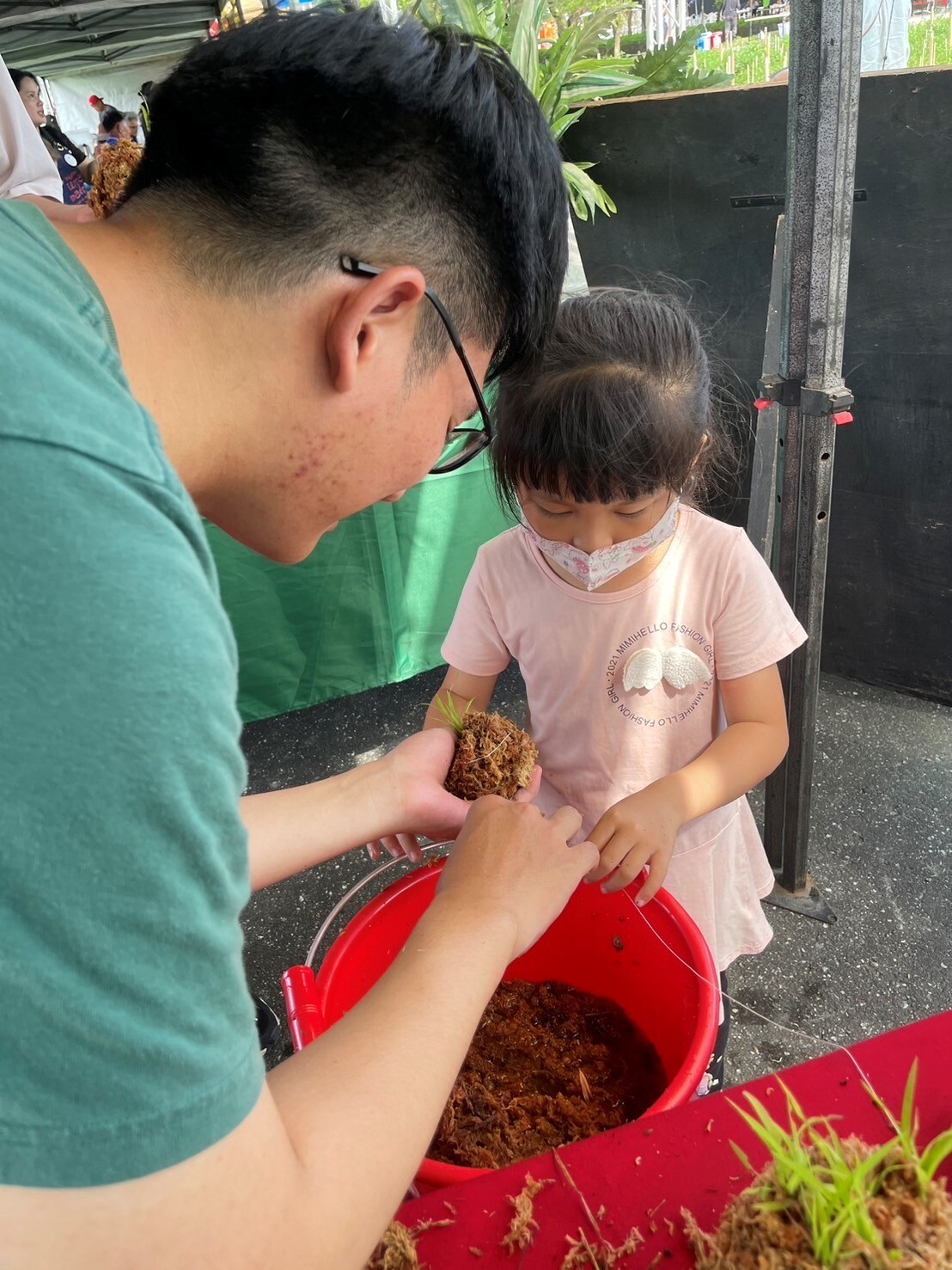 食農教育-小米苔球體驗活動 活動照片
