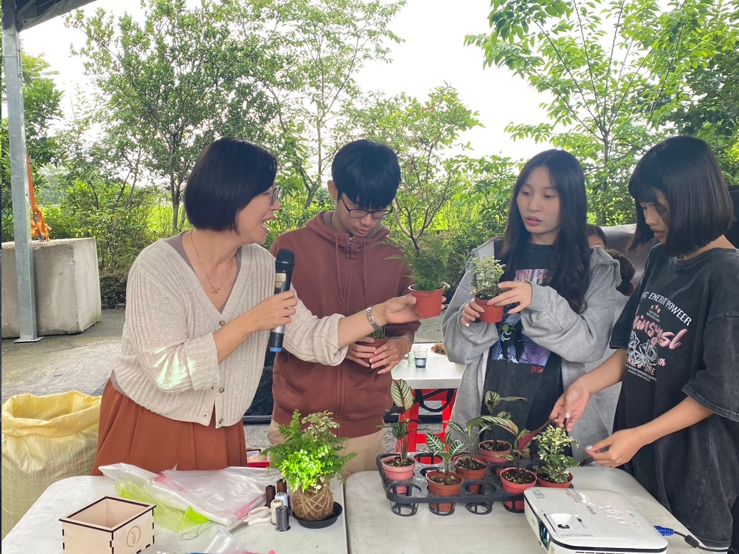 炭化稻殼體驗工作坊 活動照片