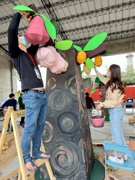 國道五號公共藝術設置-館館相連藝術工作坊 活動照片