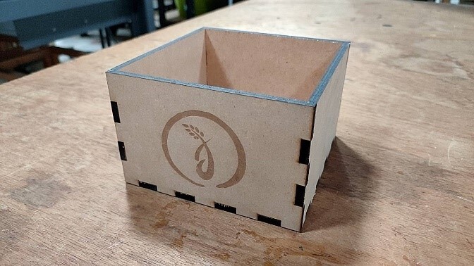 炭化稻殼苔球包裝-雷射雕刻實作工作坊 活動照片