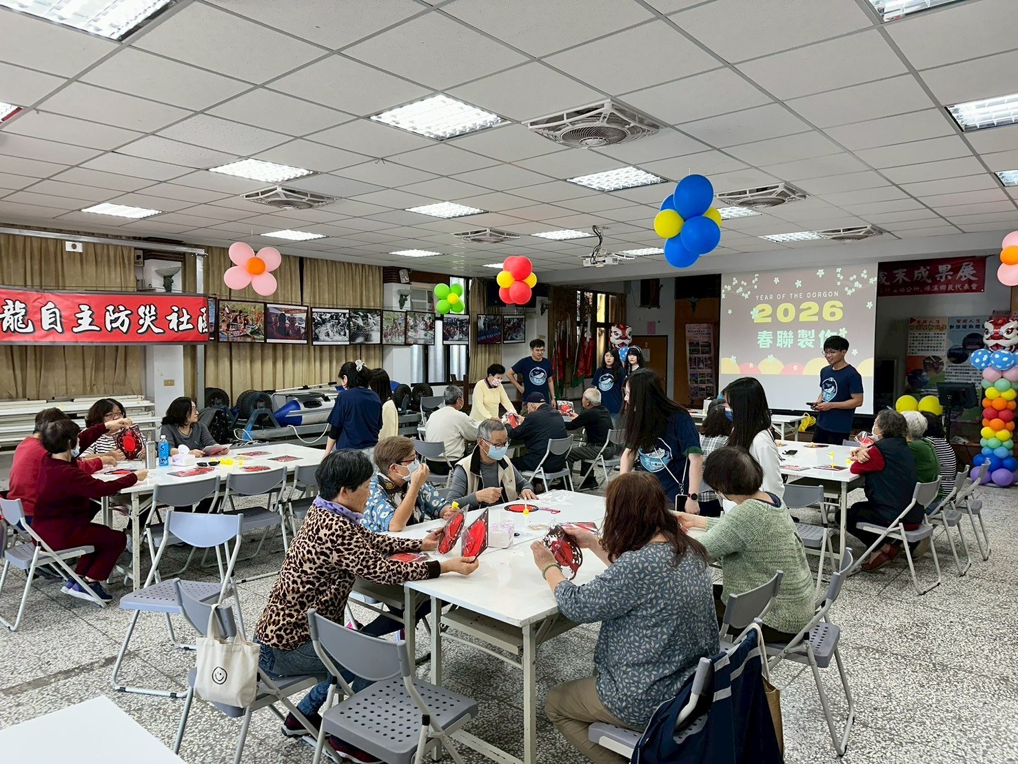 【青銀共耘】春節春聯製作 活動照片